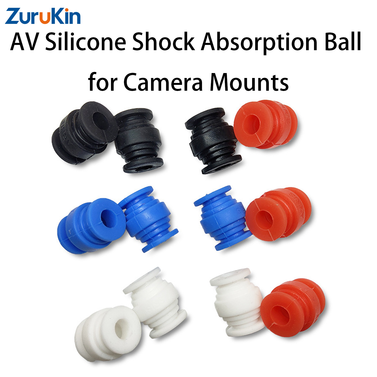 12pcs AV Silicone Shock Absorp - Drone Gimbal Mount recension och pris