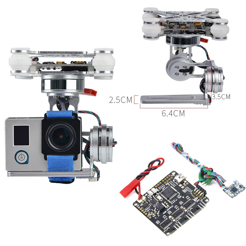 RCTOSKY 3-Axis Brushless Gimba - Drone Gimbal Mount recension och pris