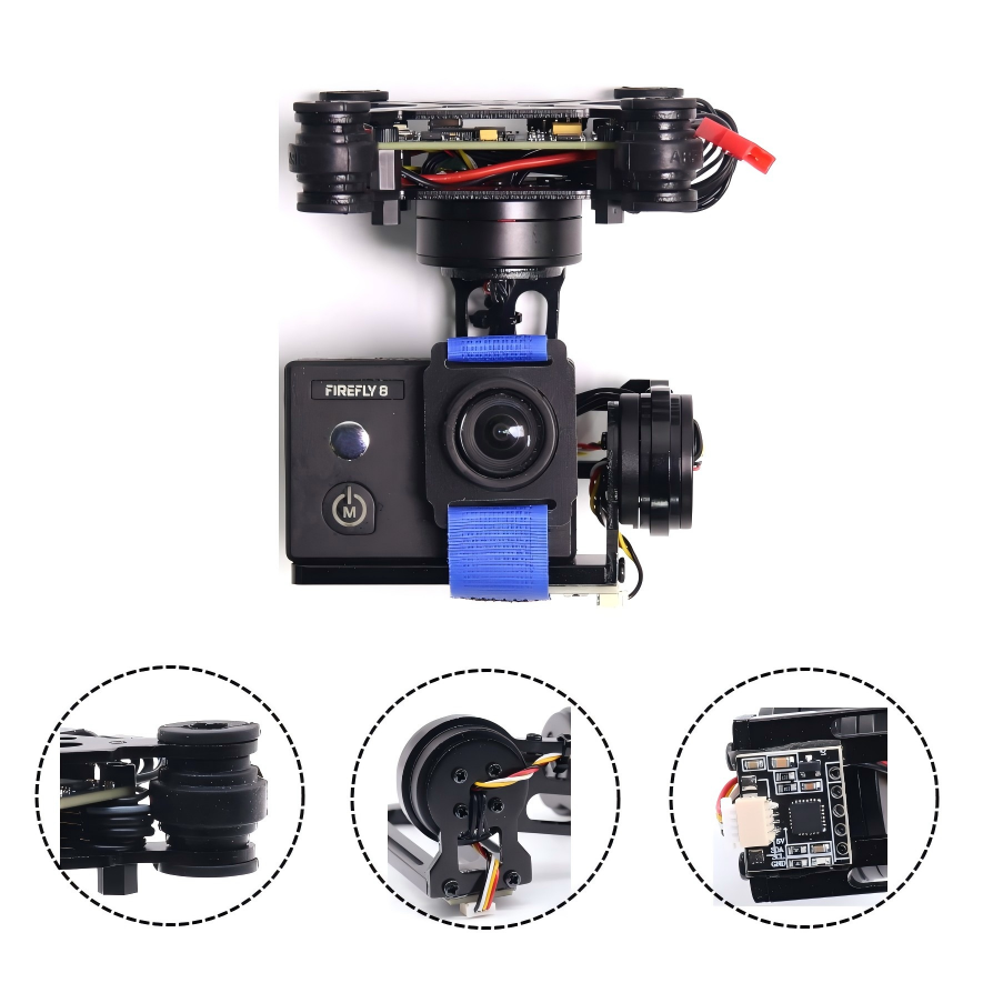 RCTOSKY 3-Axis Brushless Gimba - Drone Gimbal Mount recension och pris
