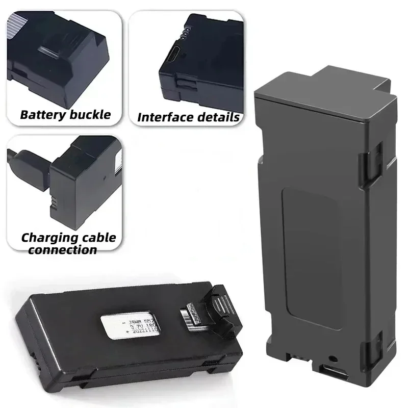 1-10pcs E99 Pro Drone Battery  - Eachine Drone E58 recension och pris