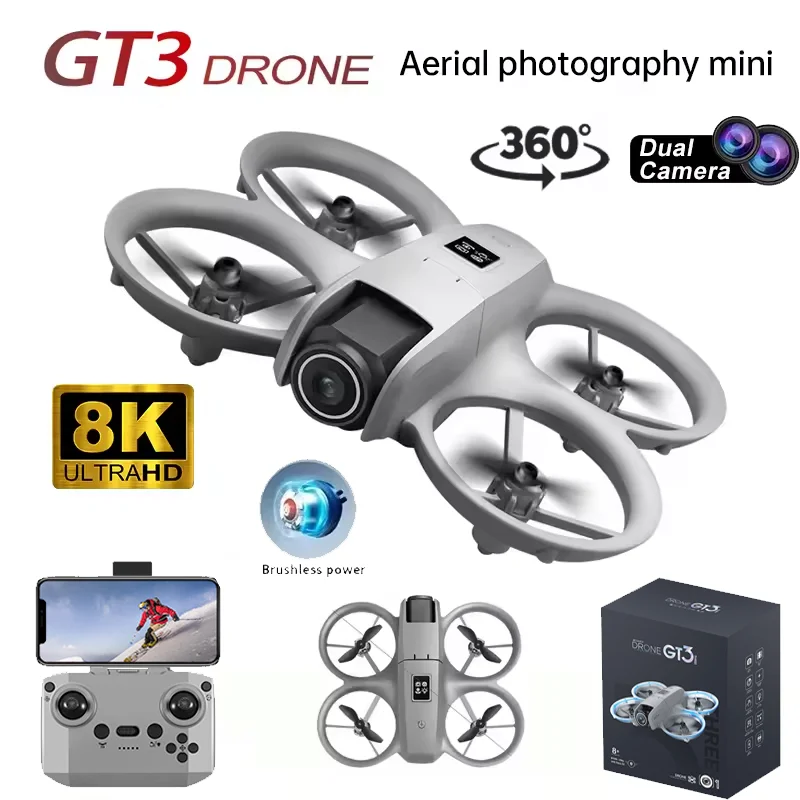 Original GT3 Drone 8K GPS HD A - Drone Gimbal Mount recension och pris