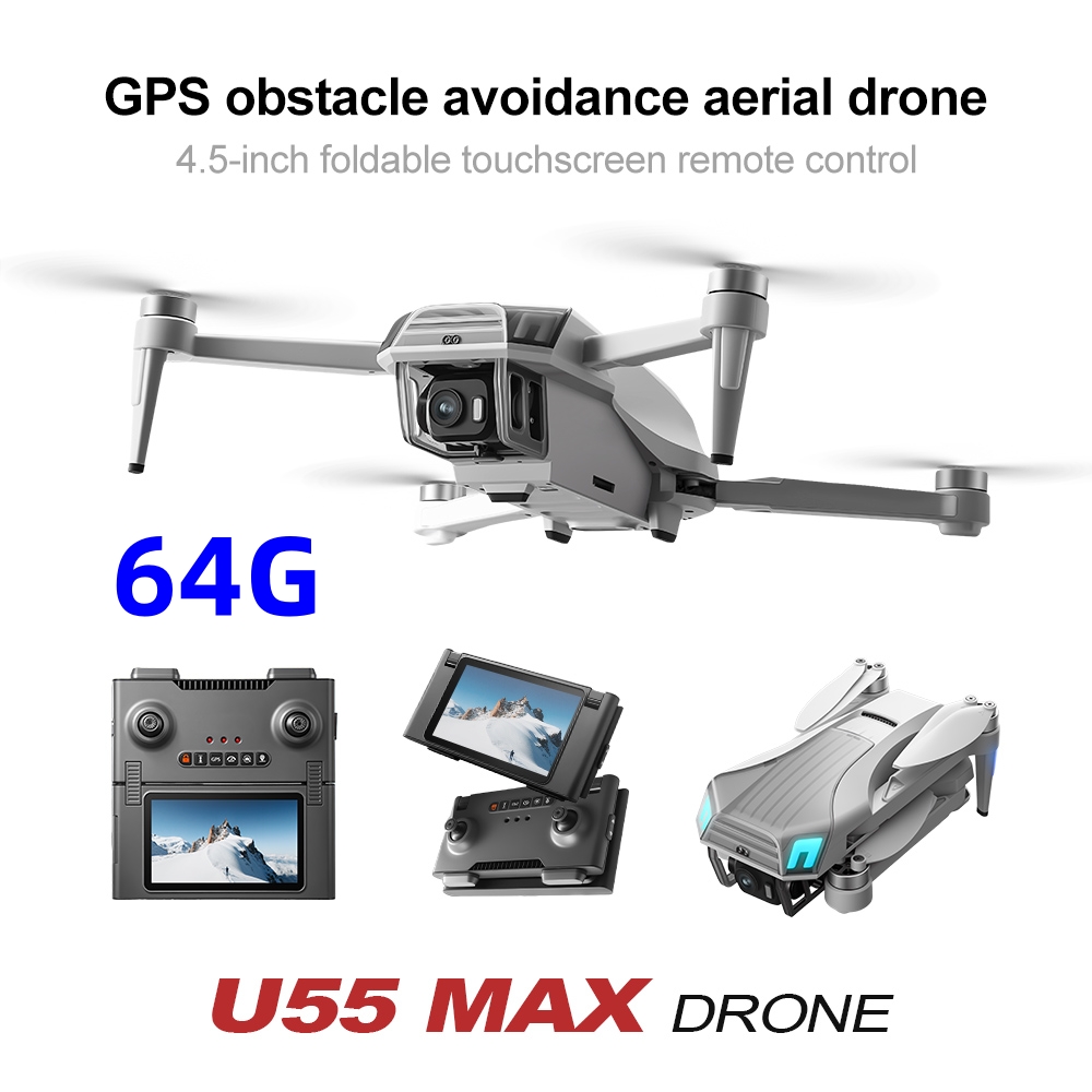 NCZOBOE U55  GPS Drone with Sc - Drone Gimbal 2 Axis recension och pris