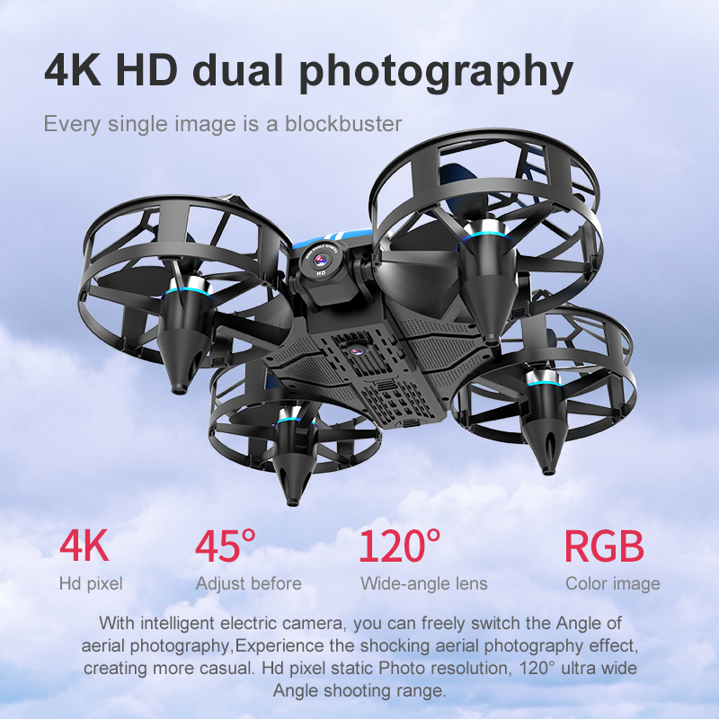 NEW Mini Drone 812PRO professi - Drone Gimbal Brushless recension och pris